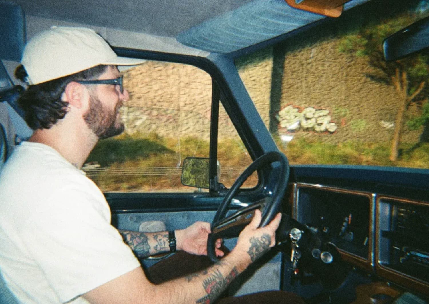 Leandro driving