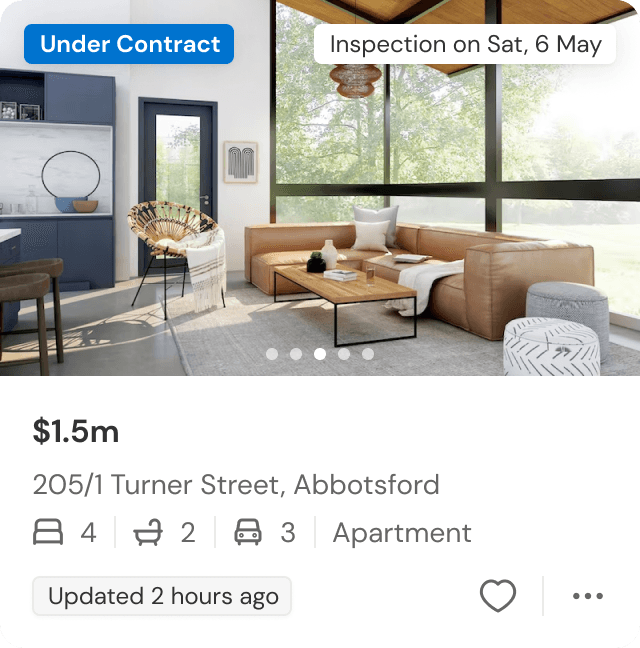 Property tile, free listing